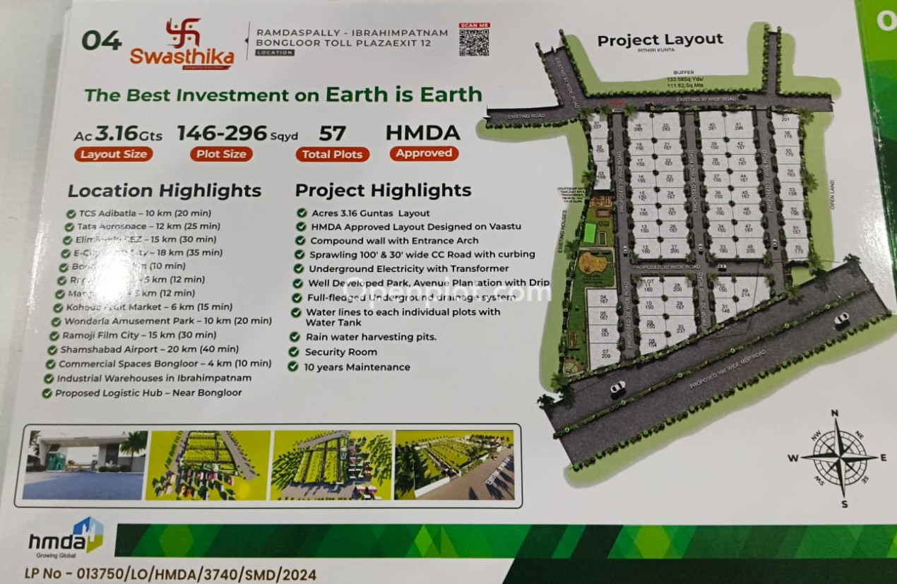 Plot for Sale in Ramdaspalli,Ranga Reddy
